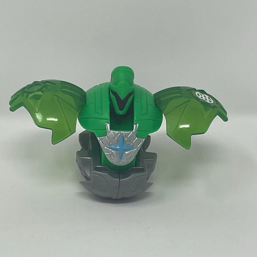 Bakugan Battle Brawlers Strikeflier Ventus‎ McDonalds Toy Green & Gray 1.75”
